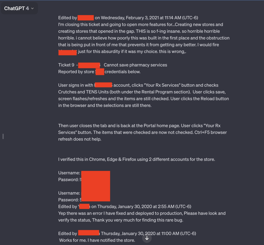 47 ChatGPT is leaking private conversations that include login credentials